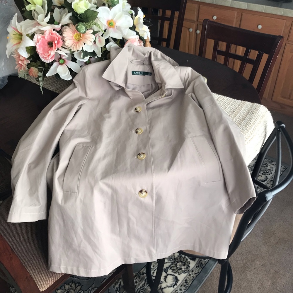 Ralph Lauren Trench Coat w/ removable hood